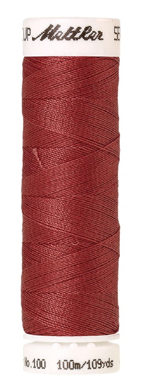 Mettler Seralon Universal 100m Sewing Thread Mostly Purples Pinks and Reds