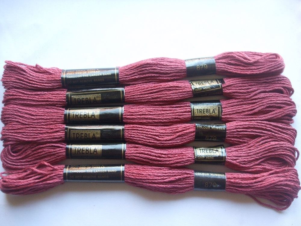 Trebla Embroidery Thread - 6 Skeins 8m each