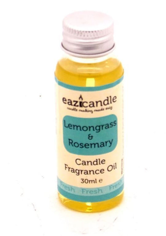 EaziCandle Fragrance Oil 30ml - Lemongrass & Rosemary