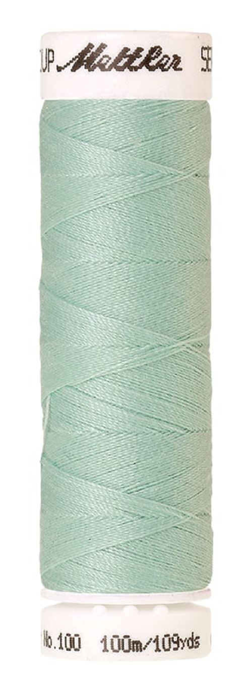 Mettler Seralon Universal 100m Sewing Thread Mostly Greens