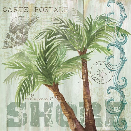 4 x Paper Napkins - Palm Trees - Ideal for Decoupage / Napkin Art