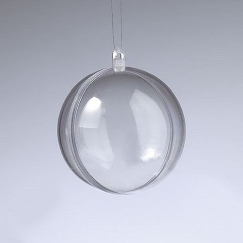 Clear Plastic Shapes - Choice of Sizes/Designs - Great for Making Christmas Decorations & Baubles