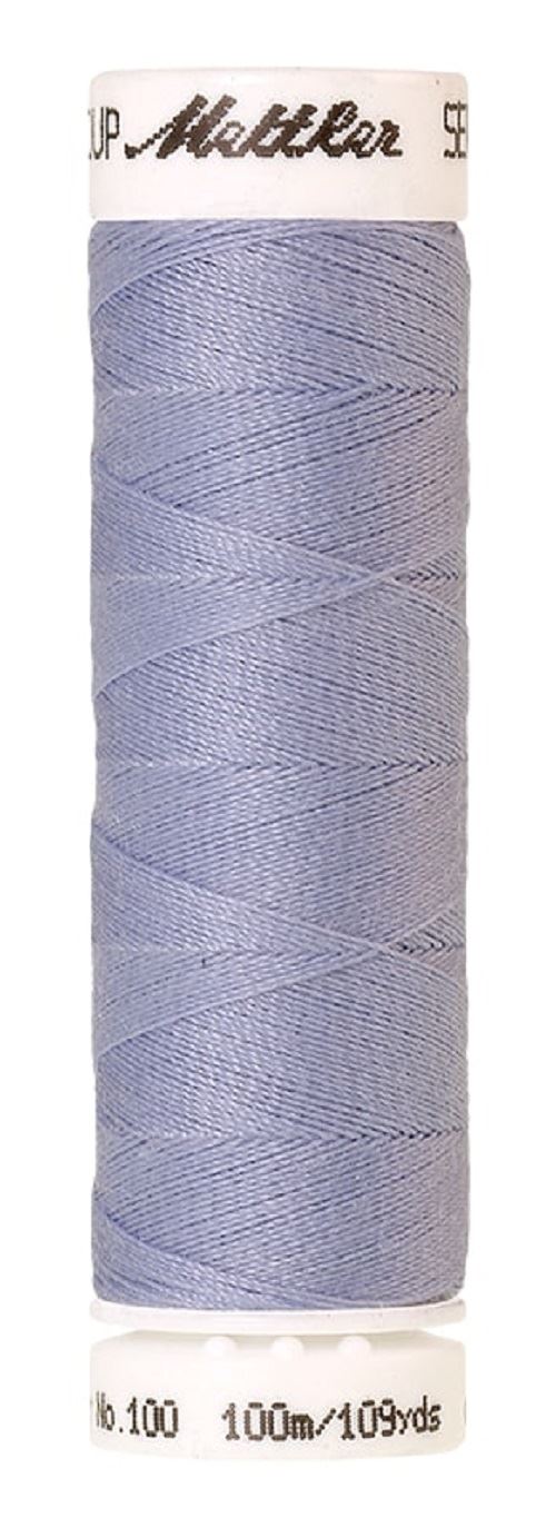 Mettler Seralon Universal 100m Sewing Thread Mostly Purples Blues