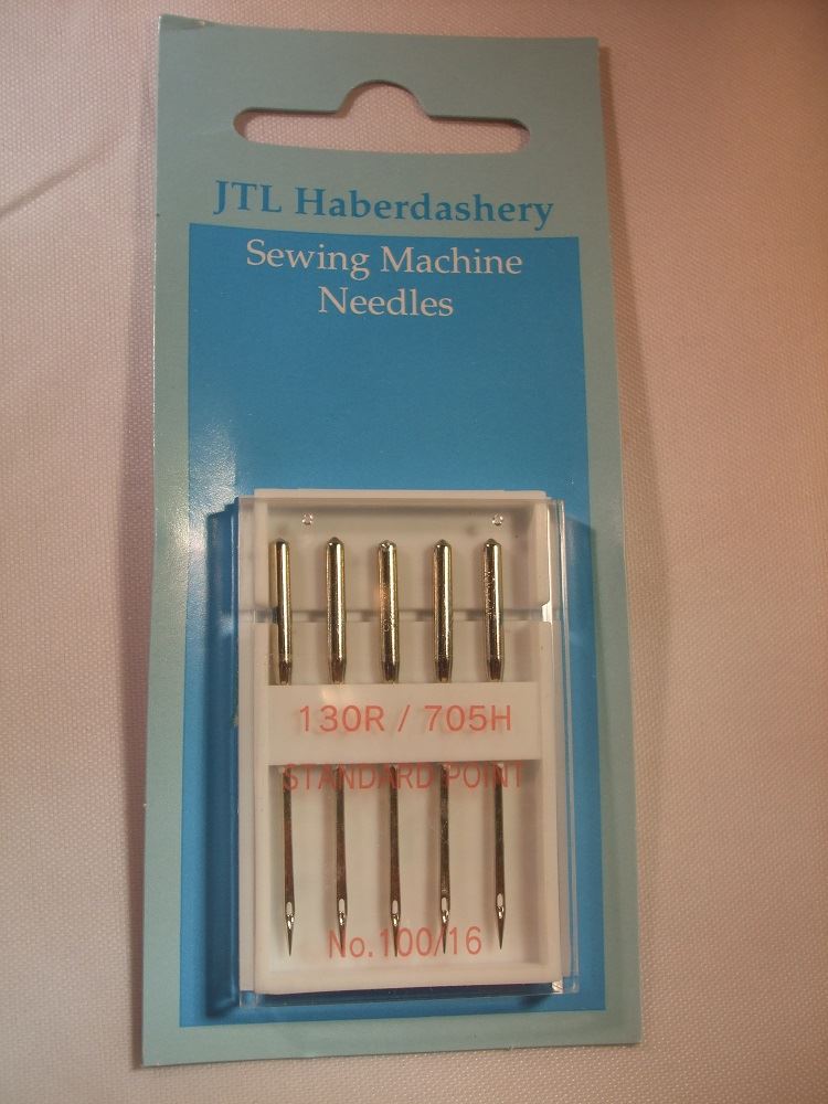 JTL Haberdashery Pack of 5 Sewing Machine Needles - Choice of Type