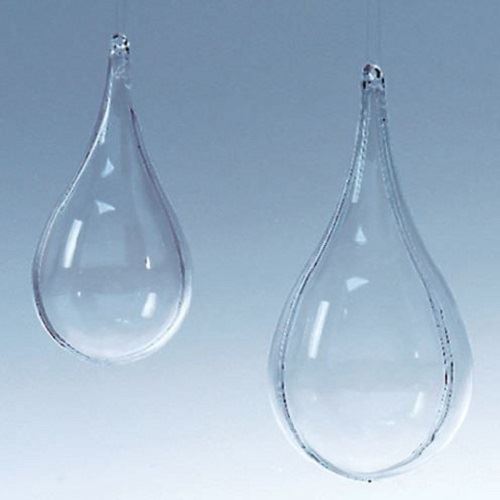 Clear Plastic Shapes - Choice of Sizes/Designs - Great for Making Christmas Decorations & Baubles