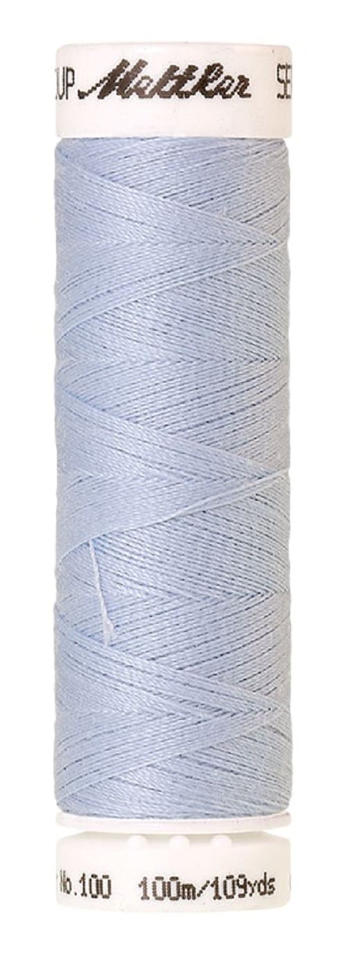 Mettler Seralon Universal 100m Sewing Thread Mostly Purples Blues