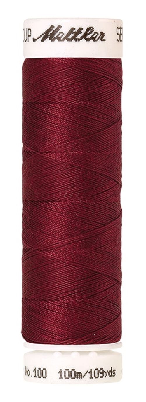 Mettler Seralon Universal 100m Sewing Thread Mostly Purples Pinks and Reds