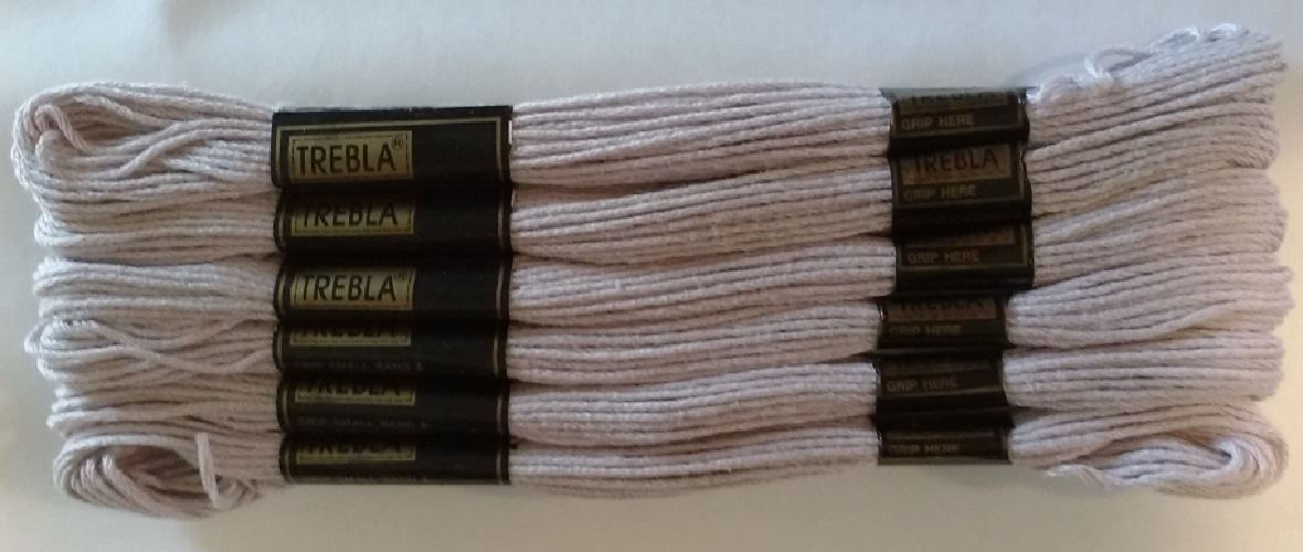 Trebla Embroidery Thread - 6 Skeins 8m each