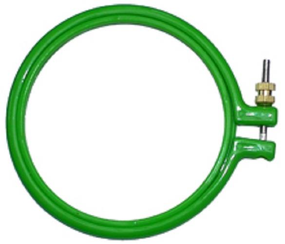 Siesta 4" Green Anti-Slip Embroidery Hoop