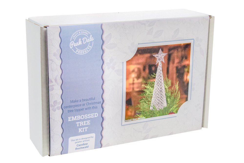 Peak Dale Metal Embossing Kit - Embossed Tree