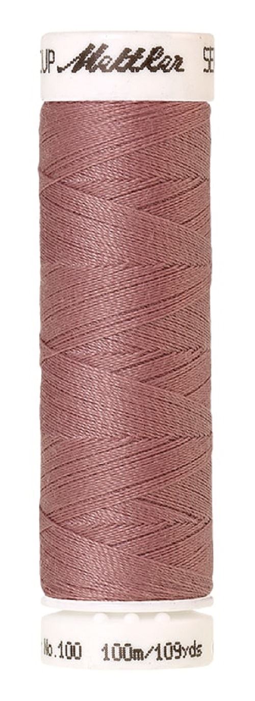 Mettler Seralon Universal 100m Sewing Thread Mostly Purples Pinks and Reds