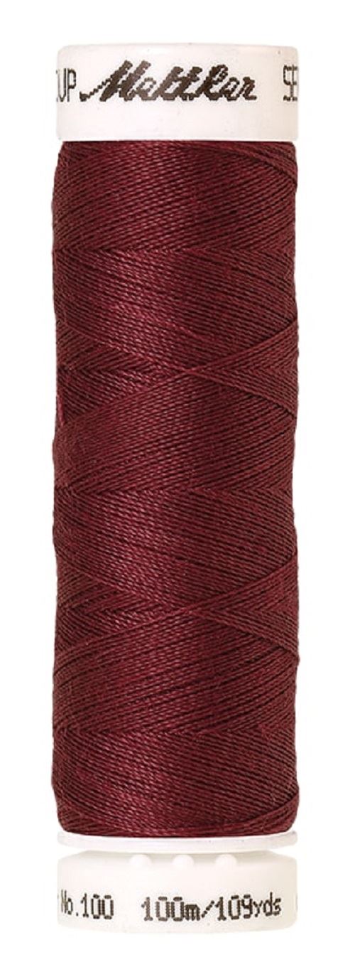 Mettler Seralon Universal 100m Sewing Thread Mostly Purples Pinks and Reds