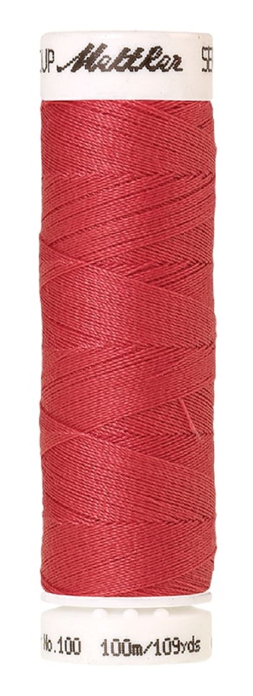 Mettler Seralon Universal 100m Sewing Thread Mostly Purples Pinks and Reds