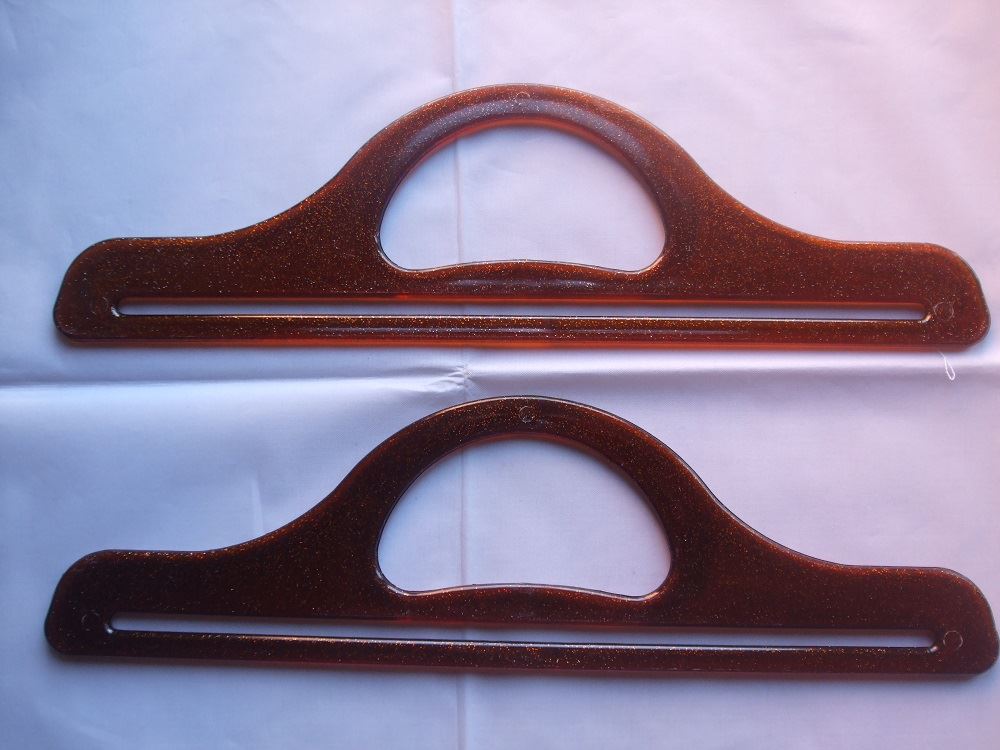 1 Pair of Plastic Bag Handles - Choice of Designs & Colours