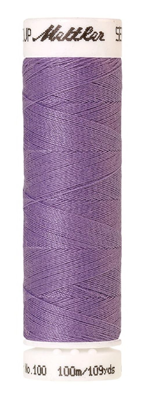 Mettler Seralon Universal 100m Sewing Thread Mostly Purples Pinks and Reds