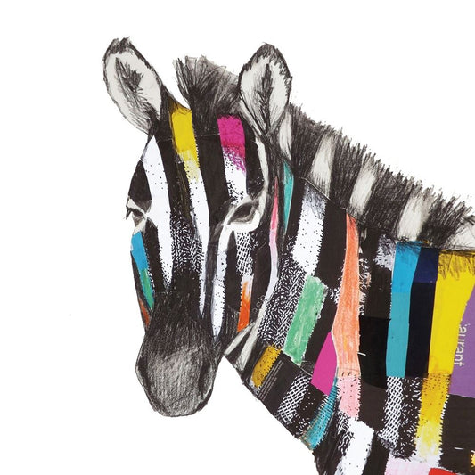 4 x Paper Napkins - Regalia Zebra - Ideal for Decoupage / Napkin Art