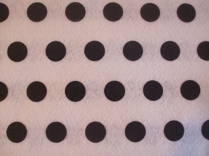 Polka Dot Felt - 9" x 12" - Choice of Colours