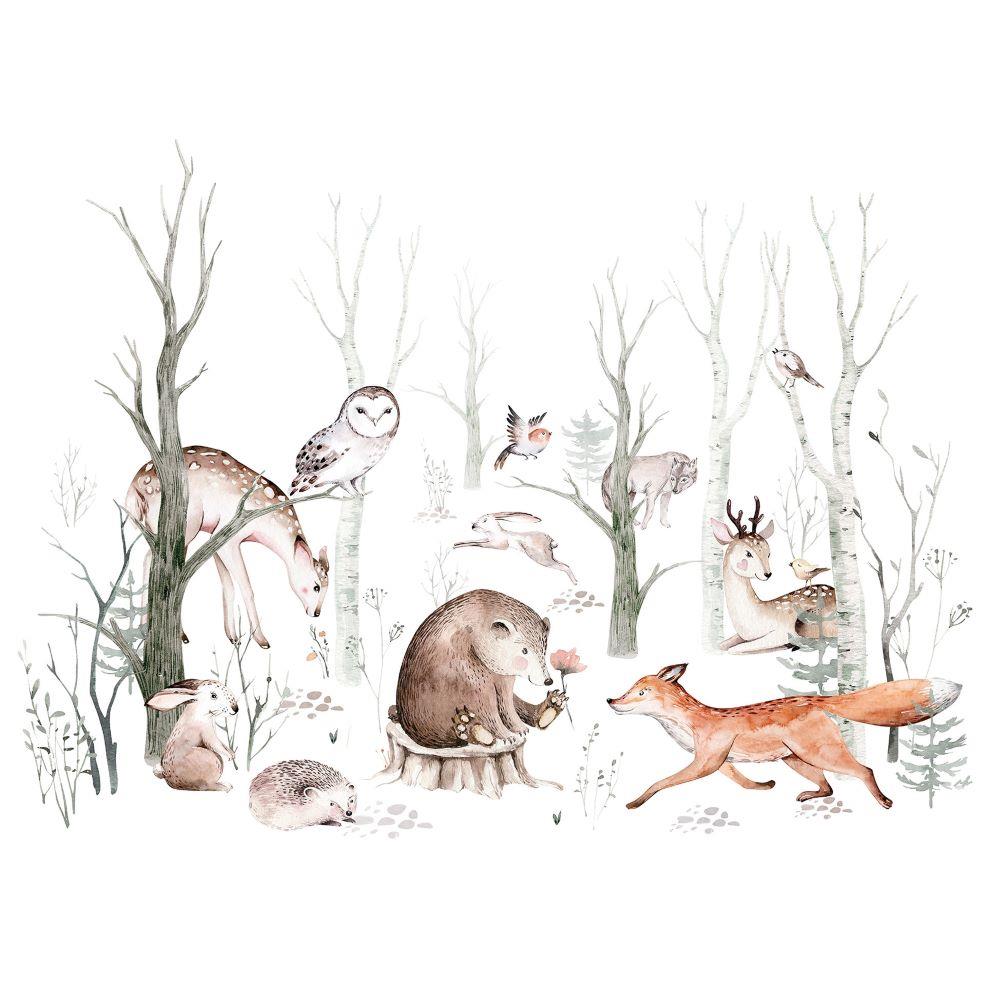 4 x Paper Napkins - Forest Fairytale - Ideal for Decoupage / Napkin Art