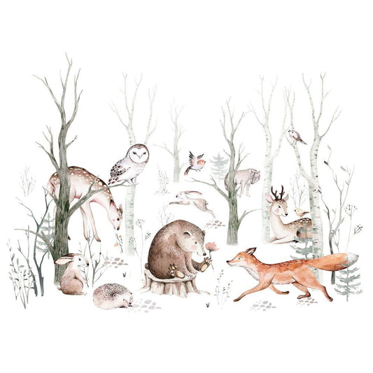 4 x Paper Napkins - Forest Fairytale - Ideal for Decoupage / Napkin Art