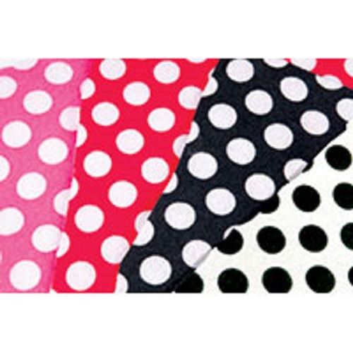 Polka Dot Felt - 9" x 12" - Choice of Colours