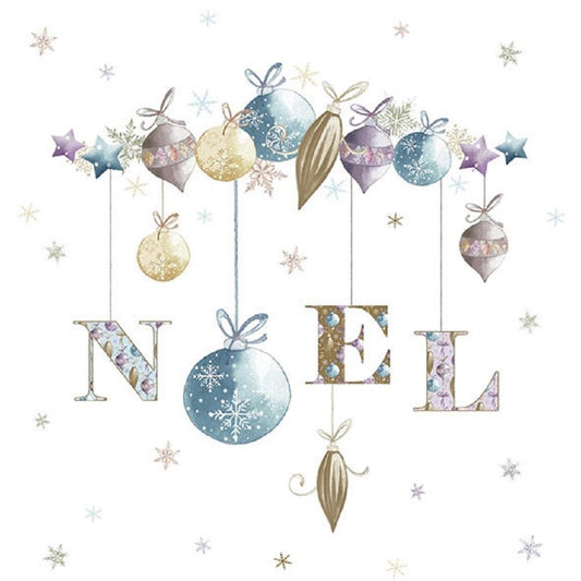 4 x Paper Napkins - Noel - Ideal for Decoupage / Napkin Art