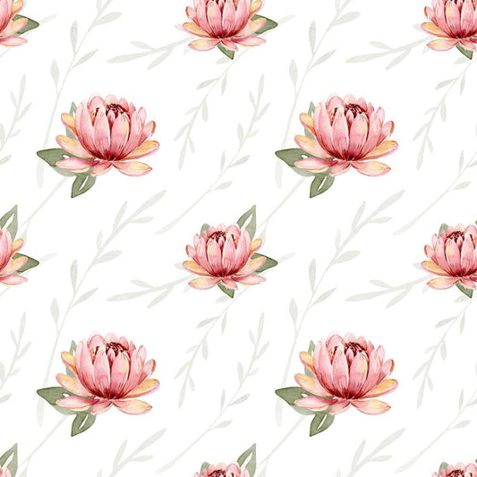 4 x Paper Napkins - Just Be Flowers - Ideal for Decoupage / Napkin Art