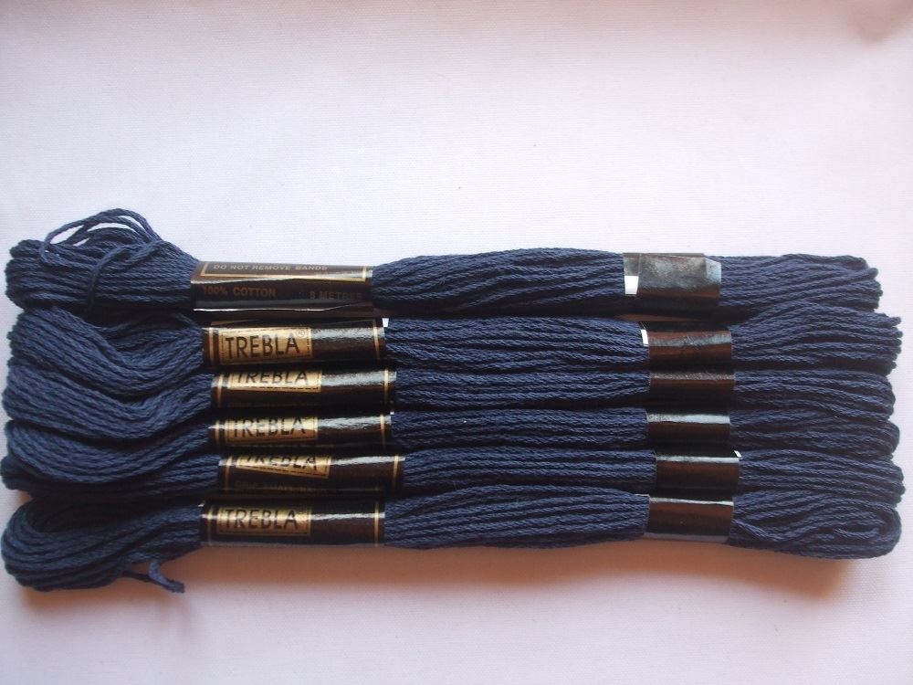 Trebla Embroidery Thread - 6 Skeins 8m each