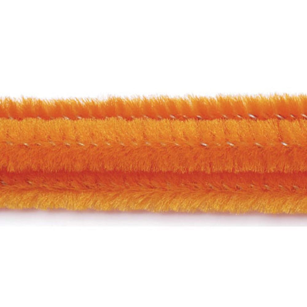 100 x 12" / 30cm Long Chenille Stems / Pipe Cleaners - 6mm Thick - Choice of Colours