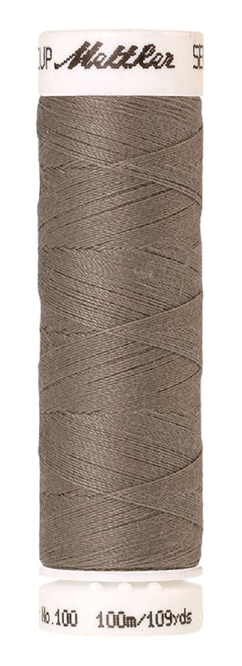 Mettler Seralon Universal 100m Sewing Thread Mostly Neutrals Browns Greys