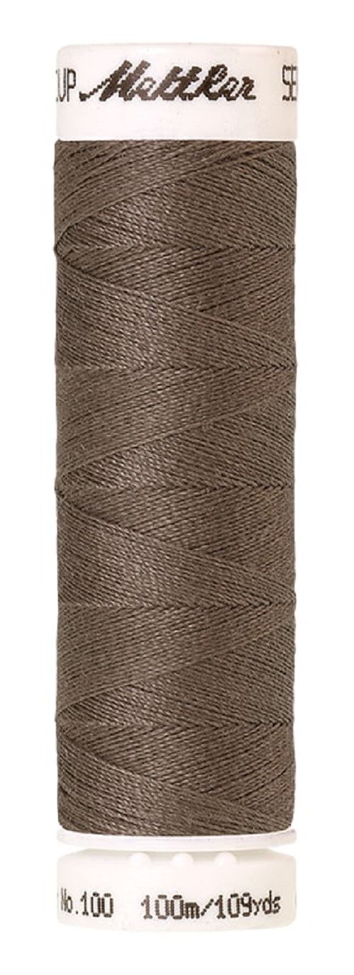 Mettler Seralon Universal 100m Sewing Thread Mostly Neutrals Browns Greys