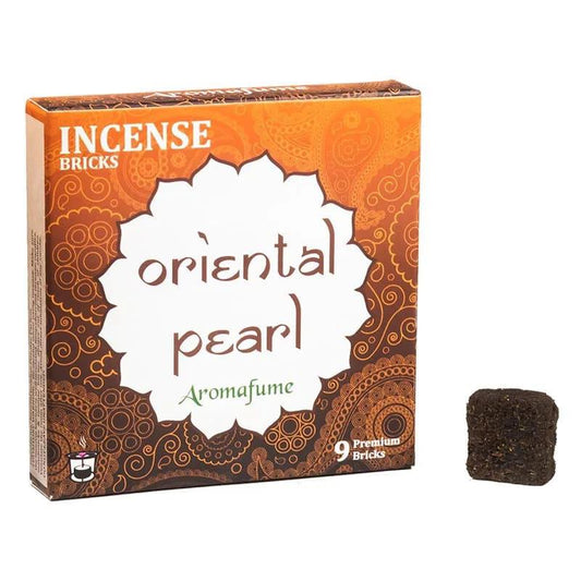 Aromafume Incense Brick Pack | Oriental Pearl Scent | 9 Bricks Per Pack