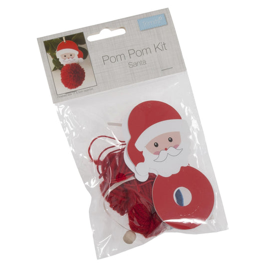 Santa Pom Pom Kit