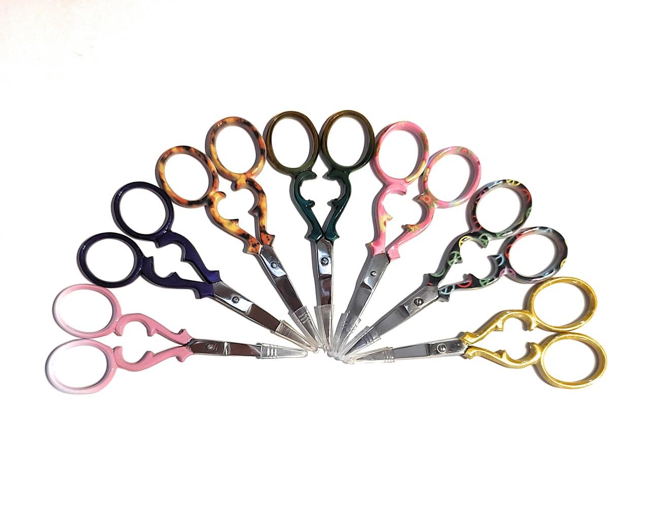 Pretty Embroidery Scissors 3.5" in pouch