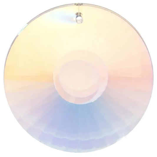 Crystal Sun Catcher | AAA Quality | Bright Pearl Circle | 4.5cm Diameter