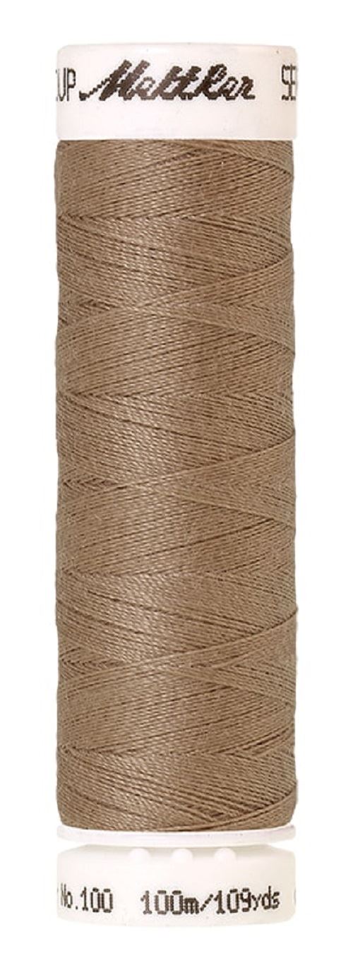 Mettler Seralon Universal 100m Sewing Thread Mostly Neutrals Browns Greys