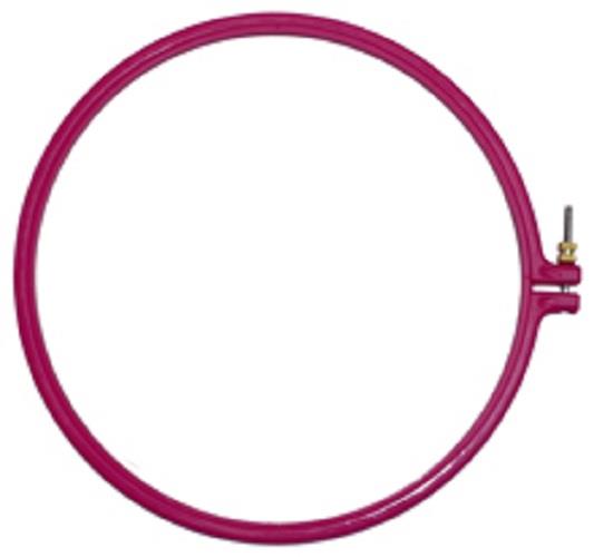 Siesta 8" Pink Anti-Slip Embroidery Hoop