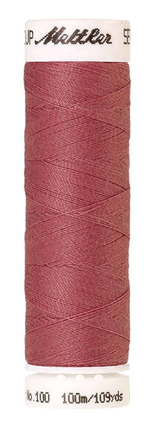 Mettler Seralon Universal 100m Sewing Thread Mostly Purples Pinks and Reds