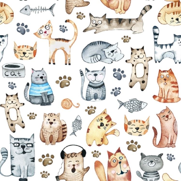 4 x Paper Napkins - Pet Cats - Ideal for Decoupage / Napkin Art