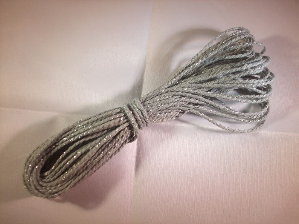 10m Bakers Twine, Large Range of Metallic and multistriped colours