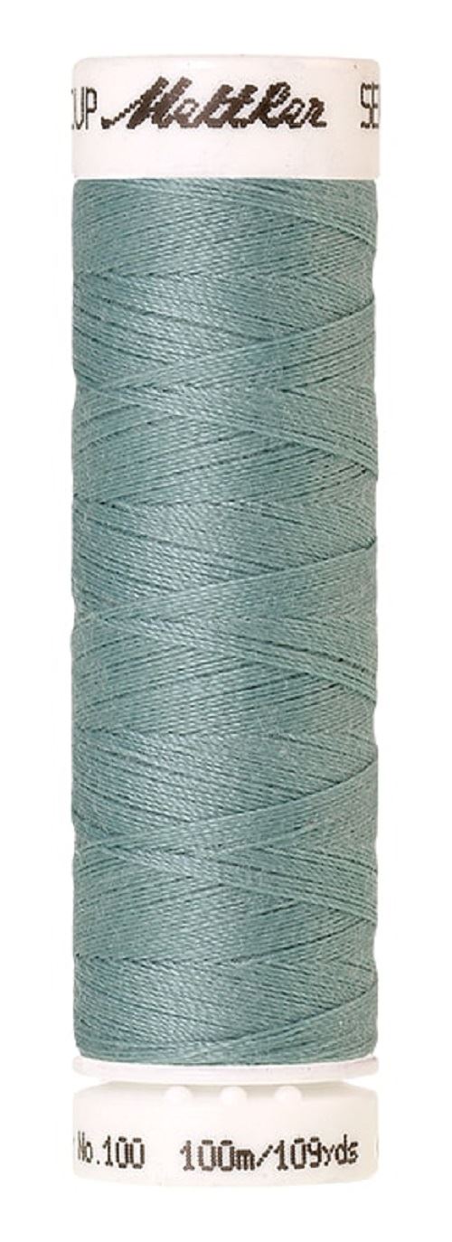 Mettler Seralon Universal 100m Sewing Thread Mostly Greens