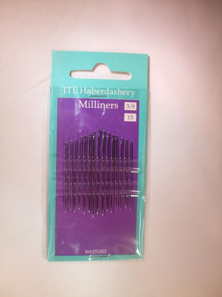 JTL Haberdashery Hand Sewing Needles - Choice of Type