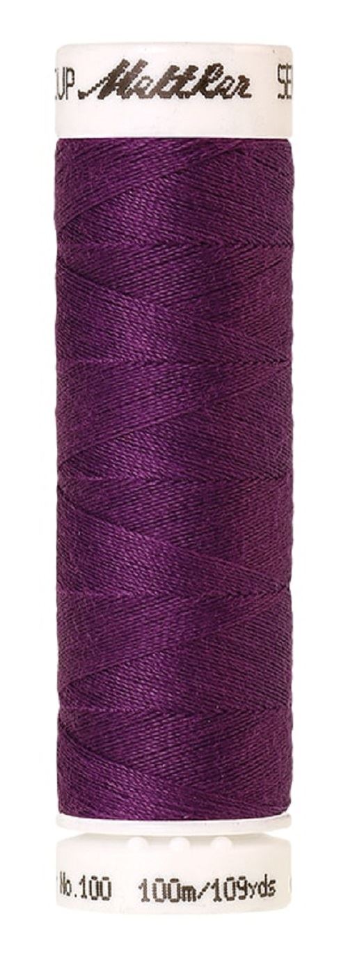 Mettler Seralon Universal 100m Sewing Thread Mostly Purples Pinks and Reds