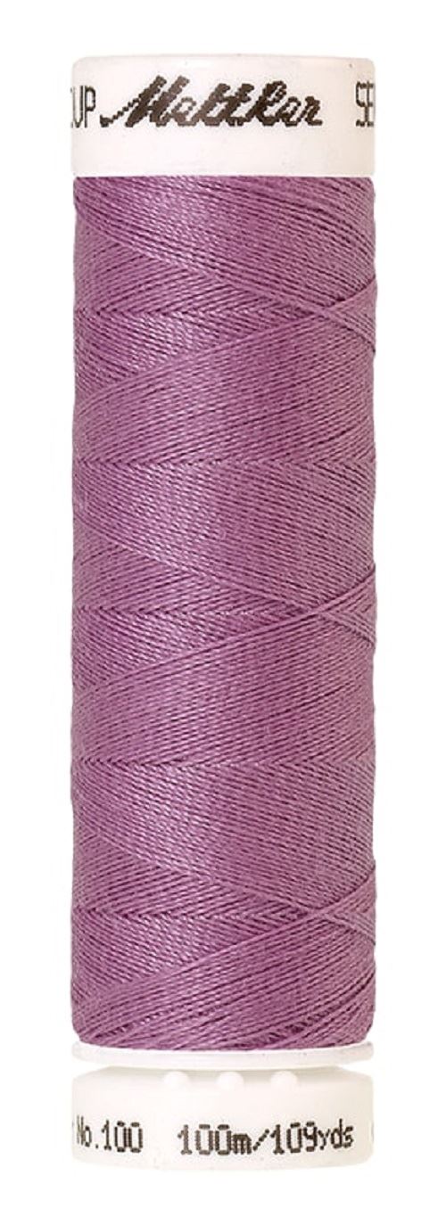 Mettler Seralon Universal 100m Sewing Thread Mostly Purples Pinks and Reds