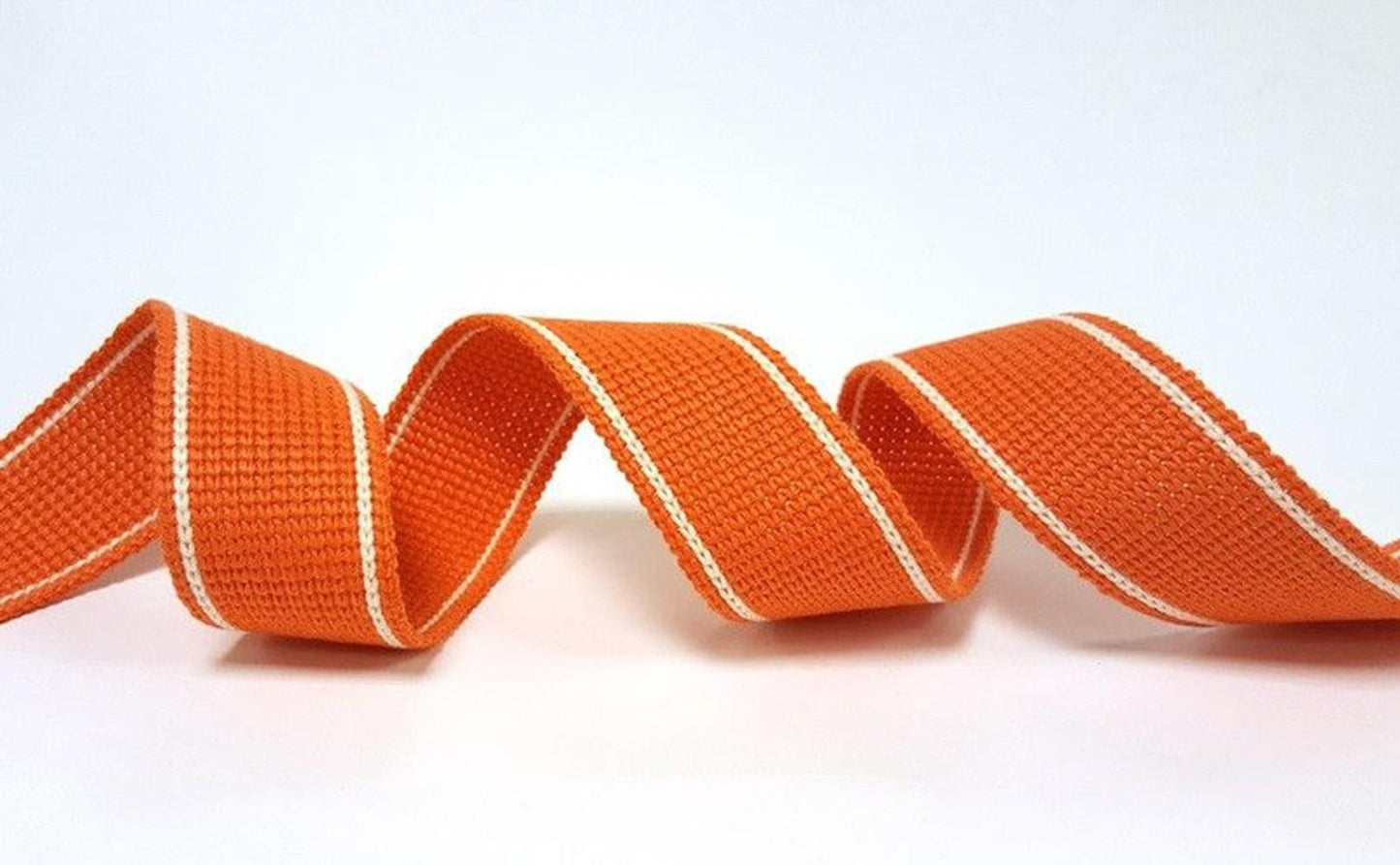 Webbing 34mm Cotton with Stripe Detail - Ideal for Bag Straps