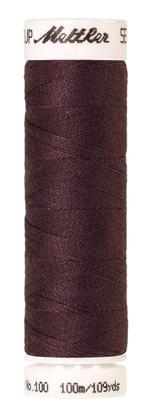 Mettler Seralon Universal 100m Sewing Thread Mostly Purples Pinks and Reds