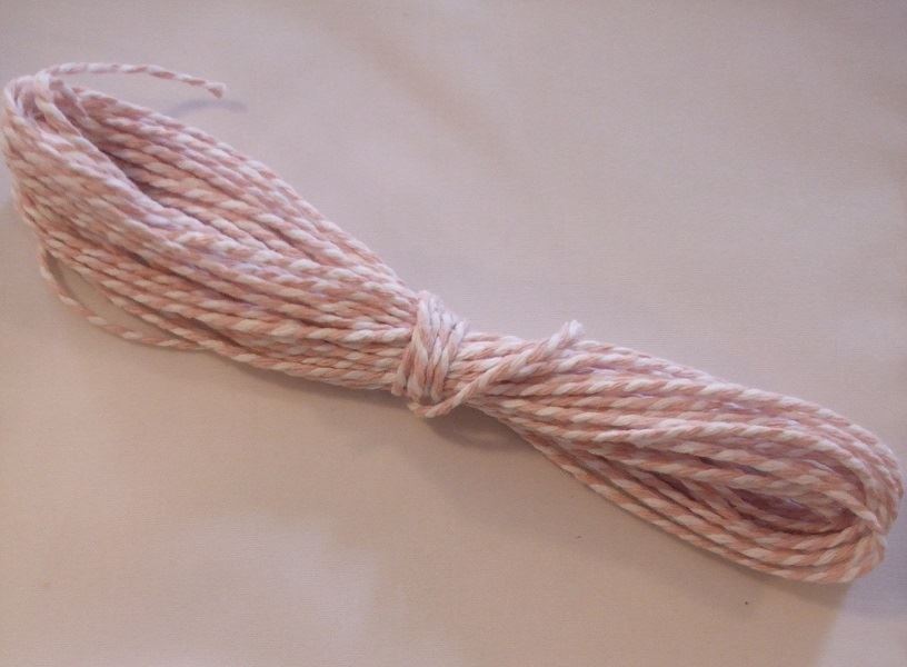 10m of Candy Striped Bakers Twine - Large Range of Colours