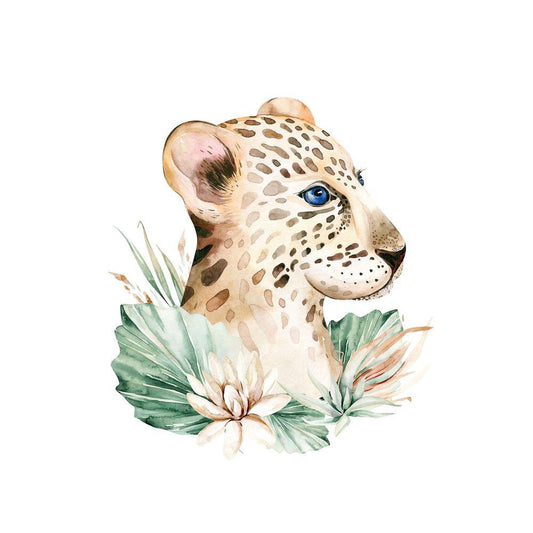 4 x Paper Napkins - Tropical Leopard - Ideal for Decoupage / Napkin Art