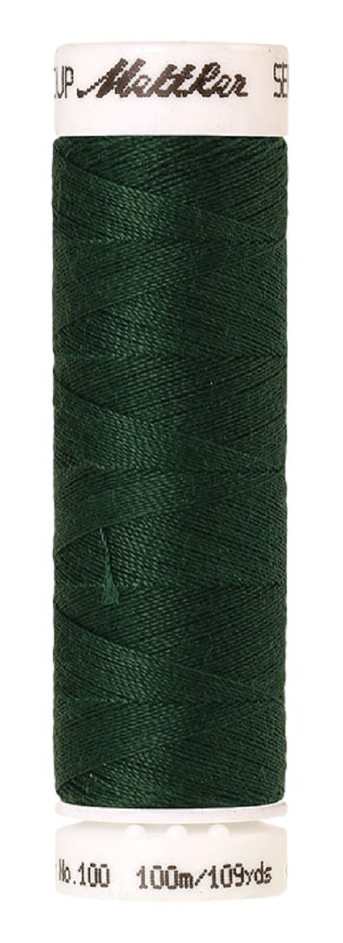 Mettler Seralon Universal 100m Sewing Thread Mostly Greens