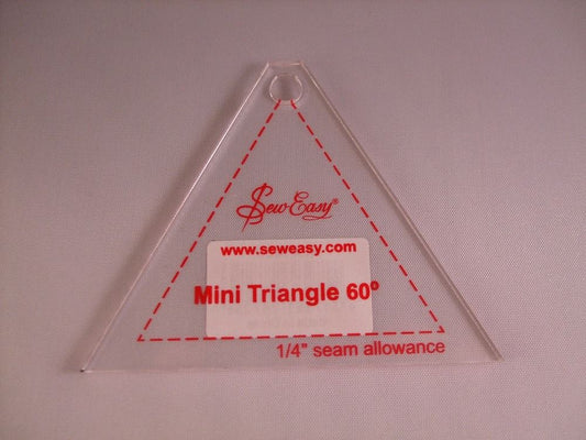 Sew Easy Mini Template - Mini Triangle 60° - NL4153.4 - Sewing Quilting Patchwork