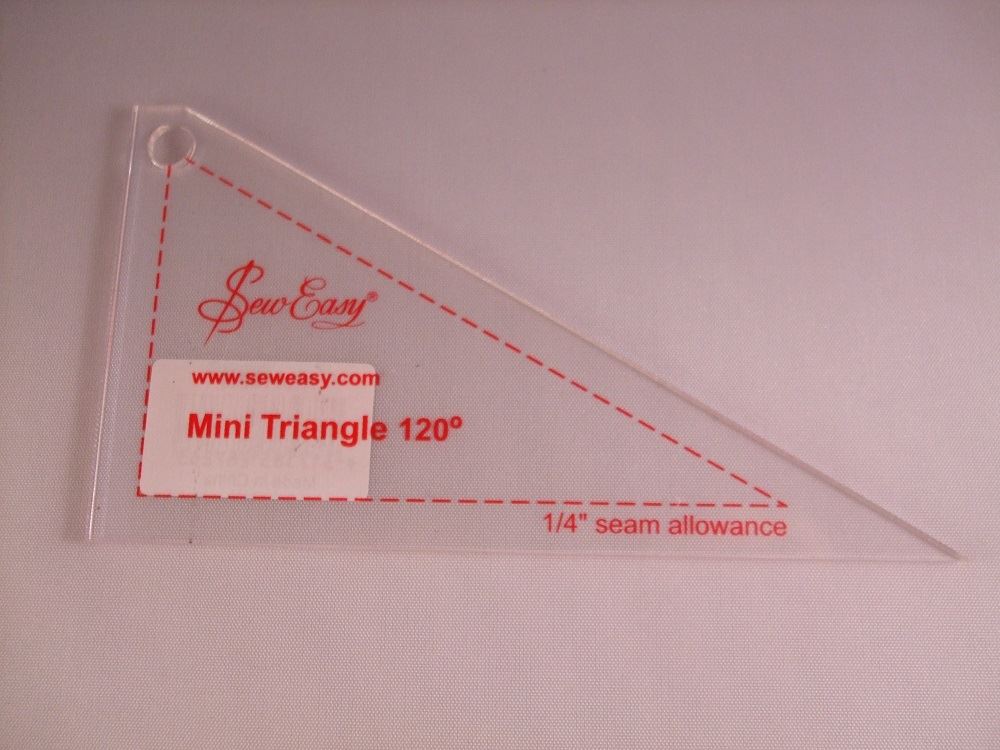 Sew Easy Mini Template - Mini Triangle 120° - NL4153.5 - Sewing Quilting Patchwork